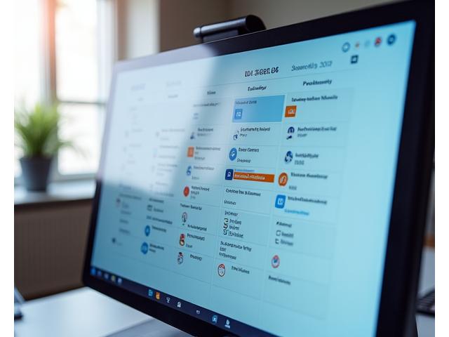 Calendario digital interactivo con fechas importantes marcadas y notificaciones, simbolizando la planificación fiscal.