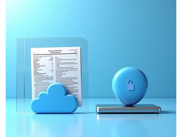 Carpetas físicas y un disco duro externo, simbolizando la organización y el backup seguro de documentos fiscales importantes para propietarios.
